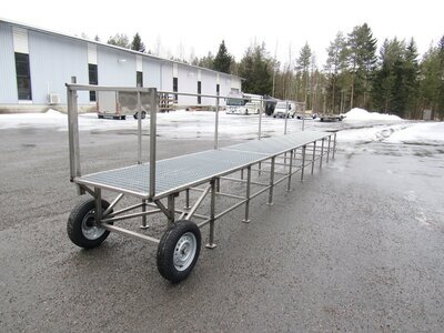 <b>Siirrettävät rakennustelineet</b><br>tilaajana SMA